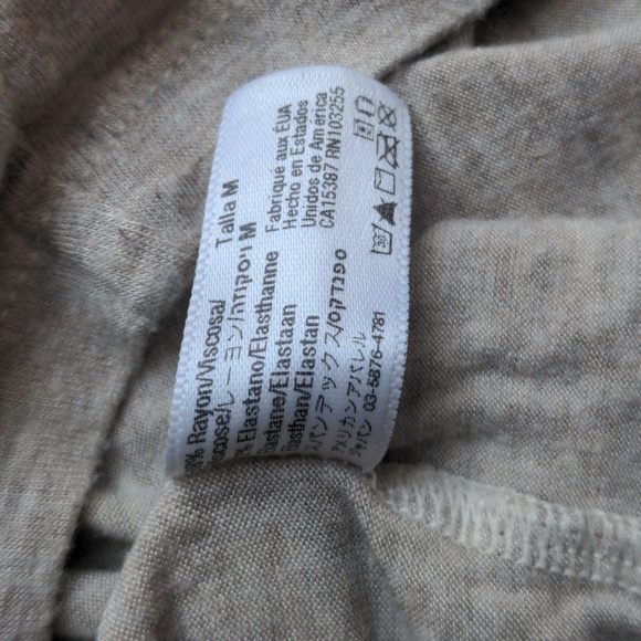 American Apparel Long-Sleeve Crop Top - Picture 4 of 5